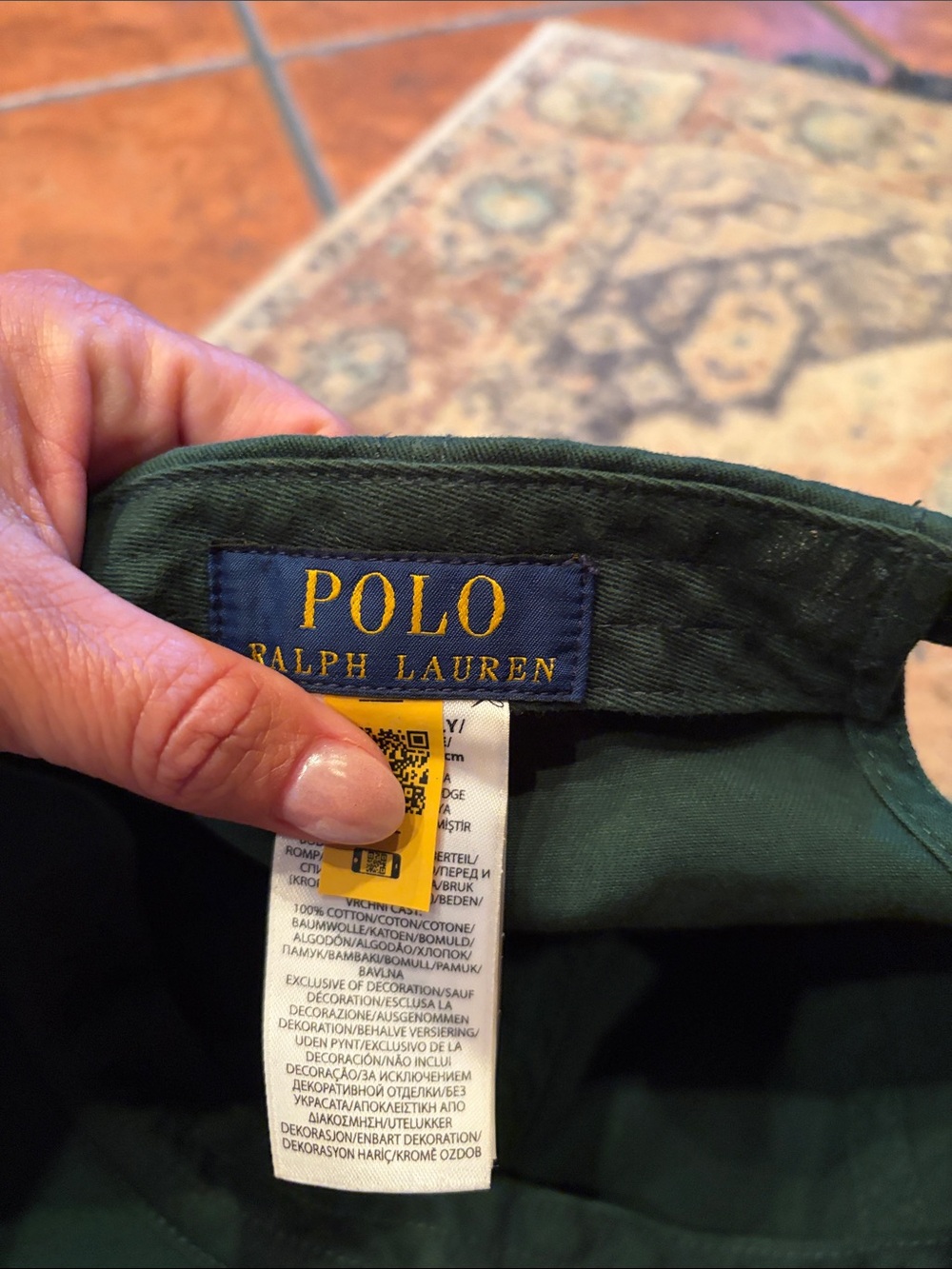 Ralph Lauren New York Green Baseball Cap - Picture 7 of 9